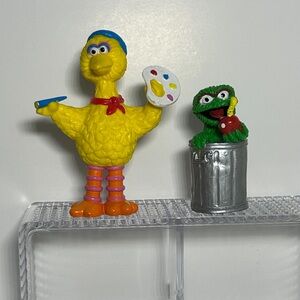 Applause Sesame Street Big Bird and Grouch Toy Set